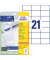 Etiketten ultragrip 6174, weiß 70x42,3mm, rechteckig, 