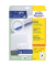 Etiketten ultragrip 6174, weiß 70x42,3mm, rechteckig, 
