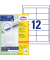 Etiketten ultragrip 3659-200, weiß 97x42,3mm, rechteckig, 