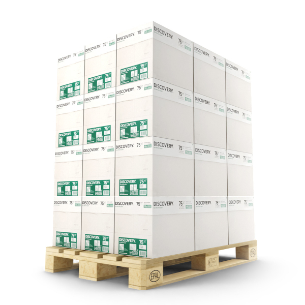 4255704306408 - Kopierpapier 8342794A75S A4 75g weiß 4-fach-Lochung 1 Palette  4255704306408 100000 Blatt