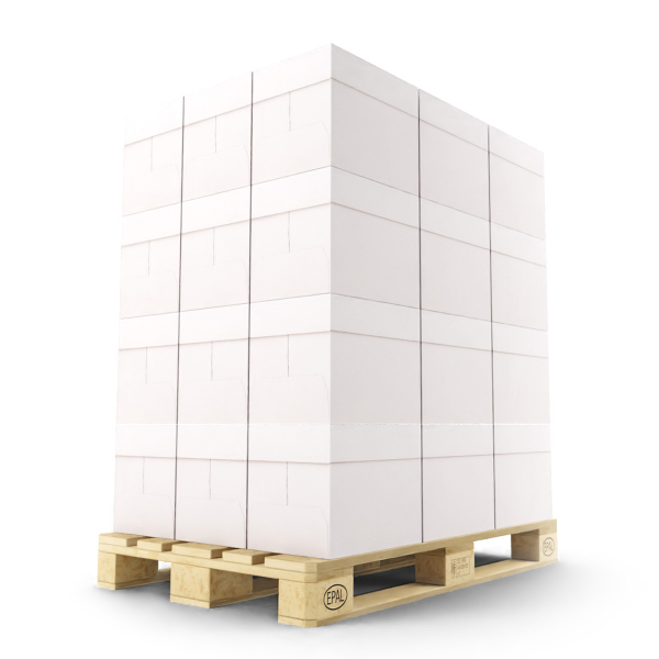 4255704306545 - Recyclingpapier SuperWhite 801127A80S A4 80g weiß  1 Palette  4255704306545 100000 Blatt