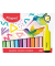 Textmarker Fluo Peps, M740901, Etui, 12-farbig sortiert, 1-5mm Keilspitze