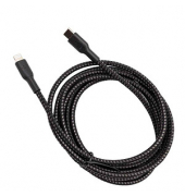 USB-Kabel BoostCharge CAA004bt2MBK, 1m, USB-C auf Lightning, schwarz