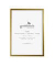 96 0562 Bilderrahmen Fine gold