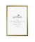 96 0563 Bilderrahmen Fine gold