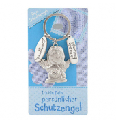 DEPESCHE Schlüsselanhänger 011 Schutzengel silber