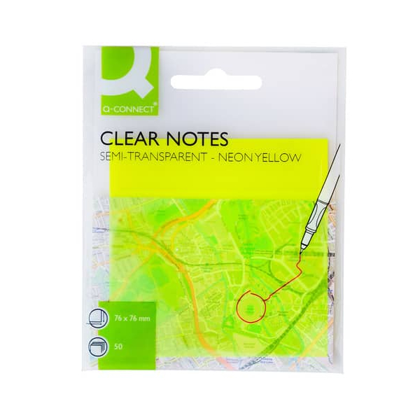 5705831103696 - Haftnotizen KF10369 76x76mm transparent gelb 5705831103696 50 Blatt 5705831103696 - Haftnotizen KF10369 76x76mm transparent gelb 5705831103696 50 Blatt