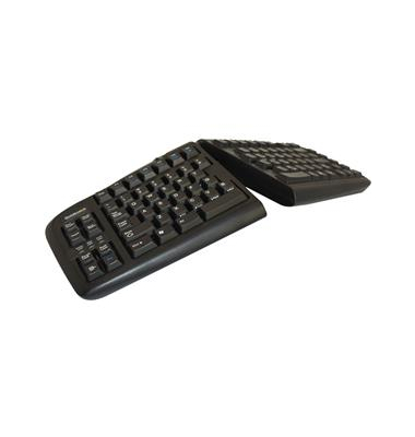 Goldtouch V2 Split Tastatur UK QWERTY schwarz
