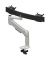 Monitorarm Space Beam Dual 3-8KG Klemme silber