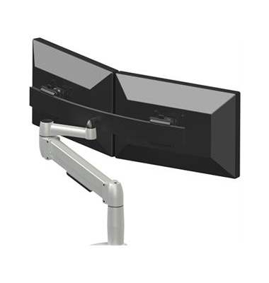 Space arm beam Monitorarm 7-14kg dual silber