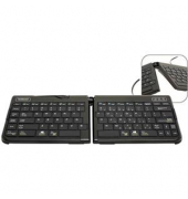 Goldtouch Travel Go2 Tastatur DE QWERTZ schwarz