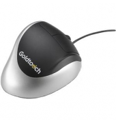 Goldtouch Maus 3Tasten mit Kabel rechtshändig Scrollrad