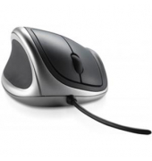 Goldtouch Maus 3Tasten linkshändig mit Kabel Scrollrad
