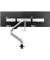 Monitorarm 2-10kg dual silber