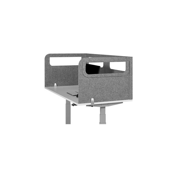 8719274674863 - Schreibtisch-Akustik-Trennwand BE Safety Screen U-Form mit Acrylfenster Dicke 10 mm B 160 x T 60 x H 60 mm hellgrau 8719274674863 - Schreibtisch-Akustik-Trennwand BE Safety Screen U-Form mit Acrylfenster Dicke 10 mm B 160 x T 60 x H 60 mm hellgrau