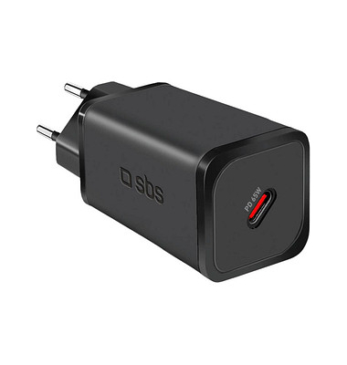 sbs Power Delivery Ladeadapter schwarz, 65 Watt