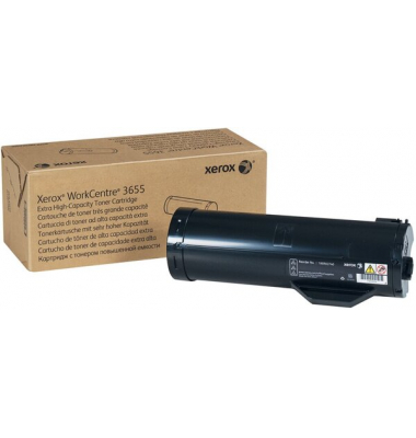 Toner Cartridge EHC für Phaser 3656 schwarz, für ca. 25.900 Seiten