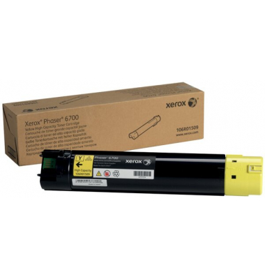 Toner Cartridge HC für Phaser 6700 gelb, für ca. 12.000 Seiten