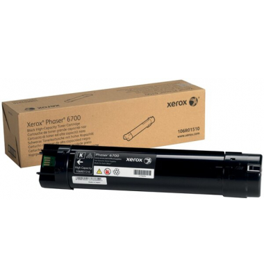 Toner Cartridge HC für Phaser 6700 schwarz, für ca. 18.000 Seiten