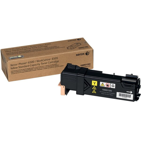0095205849721 - - Tonerpatrone - 1 x Gelb - 1000 Seiten - für Phaser 6500DN 6500N WorkCentre 6505DN 6505N (106R01593) 0095205849721 - - Tonerpatrone - 1 x Gelb - 1000 Seiten - für Phaser 6500DN 6500N WorkCentre 6505DN 6505N (106R01593)