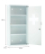 Medizinschrank DIN 13169 weiß