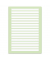 Schulheft 040782002 Schulheft, Lineatur 2 / Lineatur 2, A4, 90g, grün, 16 Blatt / 32 Seiten