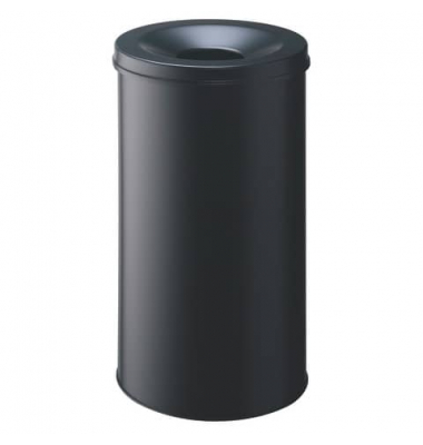 Papierkorb Safe 3307 62 Liter schwarz flammsicher