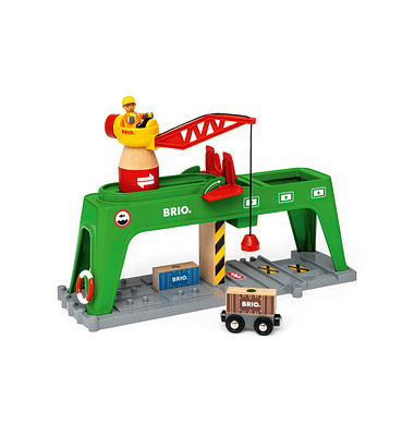 BRIO Bahn Verlade Terminal 63399600 Spielzeugeisenbahnen-Zubehör BRIO Bahn Verlade Terminal 63399600 Spielzeugeisenbahnen-Zubehör