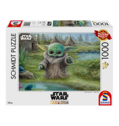 Thomas Kinkade - Star Wars The Mandalorian - Grogu Das Kind Puzzle 1000 Teile