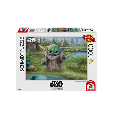 Schmidt Thomas Kinkade - Star Wars The Mandalorian - Grogu Das Kind Puzzle 1000 Teile