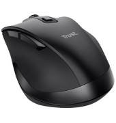 Trust Fyda Comfort Eco Maus ergonomisch kabellos schwarz