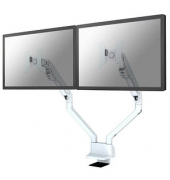 Neomounts by Newstar Monitor-Halterung FPMA-D750DWHITE2 weiß, Tischklemme, Tischbohrung