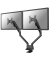 Neomounts by Newstar Monitor-Halterung FPMA-D750DBLACK2 schwarz, Tischklemme, Tischbohrung