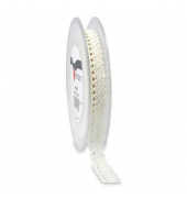 Geschenkband Spitze 3191515-601, 15mm x 15m, weiß