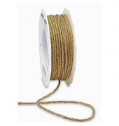 PRÄSENT Kordel Jute matt natur 2,0 mm x 25,0 m