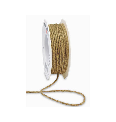 PRÄSENT Kordel Jute matt natur 2,0 mm x 25,0 m