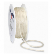PRÄSENT Kordel Jute matt weiss 2,0 mm x 25,0 m