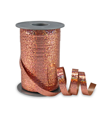 Geschenkband HOLLY 1979-344, 10mm x 200m, rosegold Geschenkband HOLLY 1979-344, 10mm x 200m, rosegold