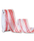 Geschenkband BORNEO ORGANZA 4174020-609, Streifen, 40mm x 20m, rot