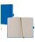 Notizbuch Q22 25-914, Tucson, blau, A6, kariert, 80g, 96 Blatt / 192 Seiten