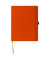 Notizbuch Q28 25-446, Tucson, orange, A4, kariert, 80g, 120 Blatt / 240 Seiten