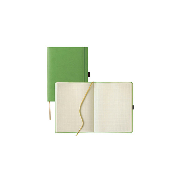 4041445005409 - Notizbuch Q28 25-927 Tucson grün A4 kariert 80g 120 Blatt   240 Seiten 4041445005409 Lediberg