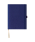 Notizbuch Q28 25-481, Tucson, blau, A4, kariert, 80g, 120 Blatt / 240 Seiten