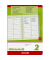 Wörterheft 10-45997, Lineatur 2 / Schreiblern-Lineatur, A5, 90g, grün/rot, 16 Blatt / 32 Seiten