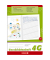 Geschichtenheft 10-4499104, Lineatur 4G / Schreiblern-Lineatur, A4, 90g, grün/rot, 16 Blatt / 32 Seiten