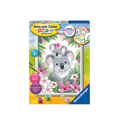 Ravensburger Malen-nach-Zahlen Süße Koalas mehrfarbig