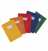 5 HERMA Heftumschläge farbsortiert Papier DIN A5