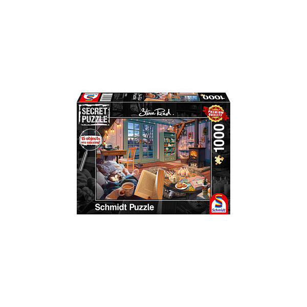 4001504596552 - SCHMIDT SPIELE (UE) Im Ferienhaus 1000 Teile 59655 Schmidt Premium Secret Erwachsenenpuzzle 4001504596552 - SCHMIDT SPIELE (UE) Im Ferienhaus 1000 Teile 59655 Schmidt Premium Secret Erwachsenenpuzzle