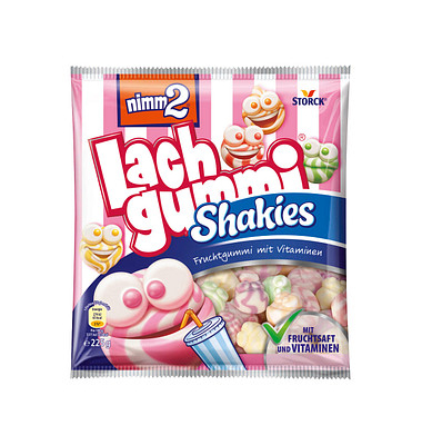 nimm2 Lachgummi Shakies Fruchtgummi