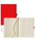 Notizbuch Q28 25-757, rot, A4, kariert, 80g, 120 Blatt / 240 Seiten